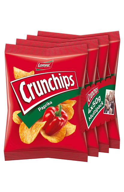 Crunchips Paprika Multipack