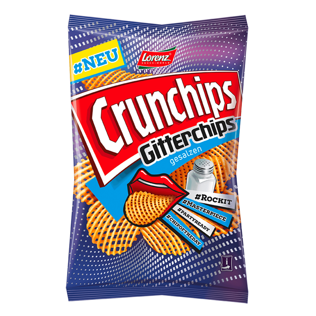 Crunchips Gitterchips gesalzen