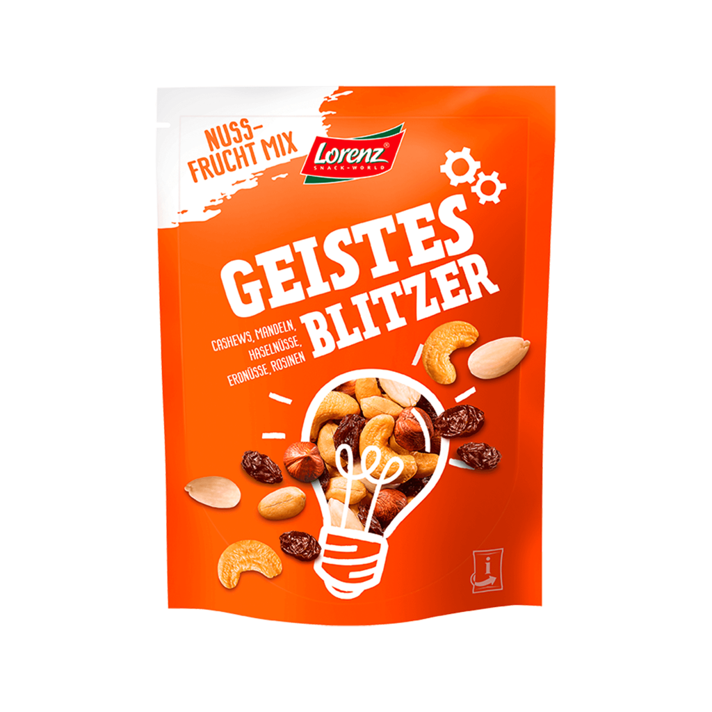 Geistesblitzer Nuss-Frucht-Mix 