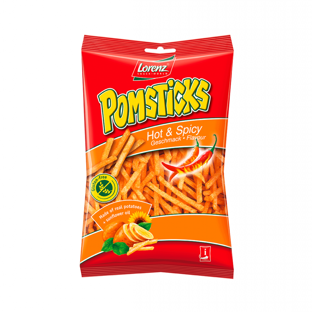 Pomsticks Hot & Spicy