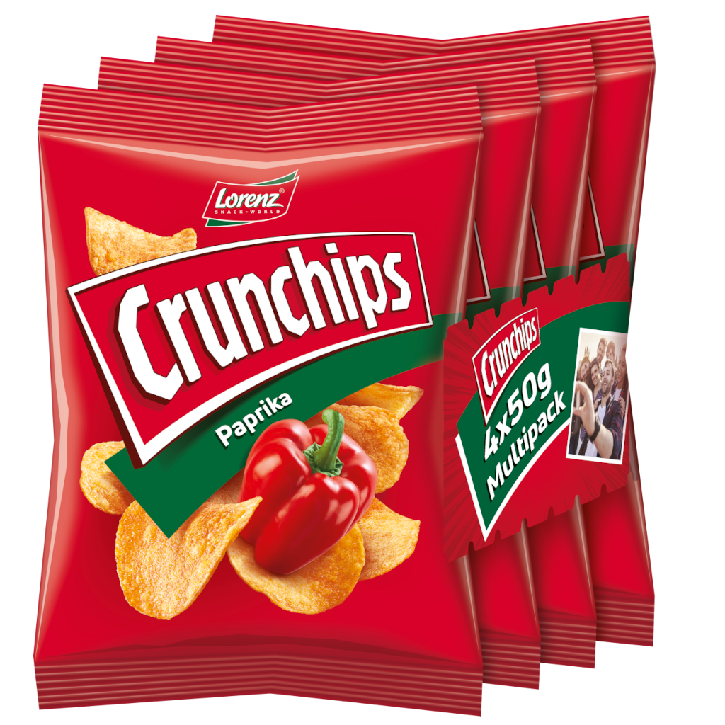 Crunchips Paprika Multipack