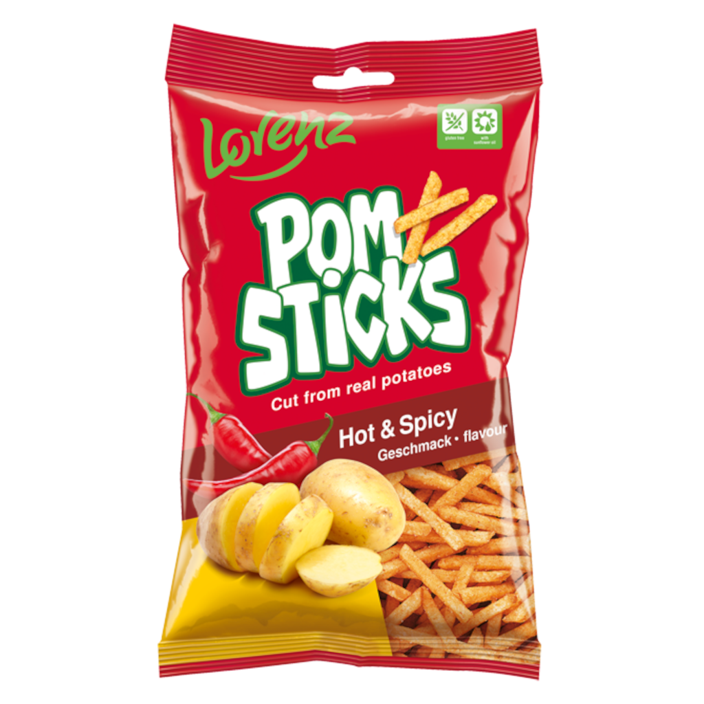 Pomsticks Hot & Spicy