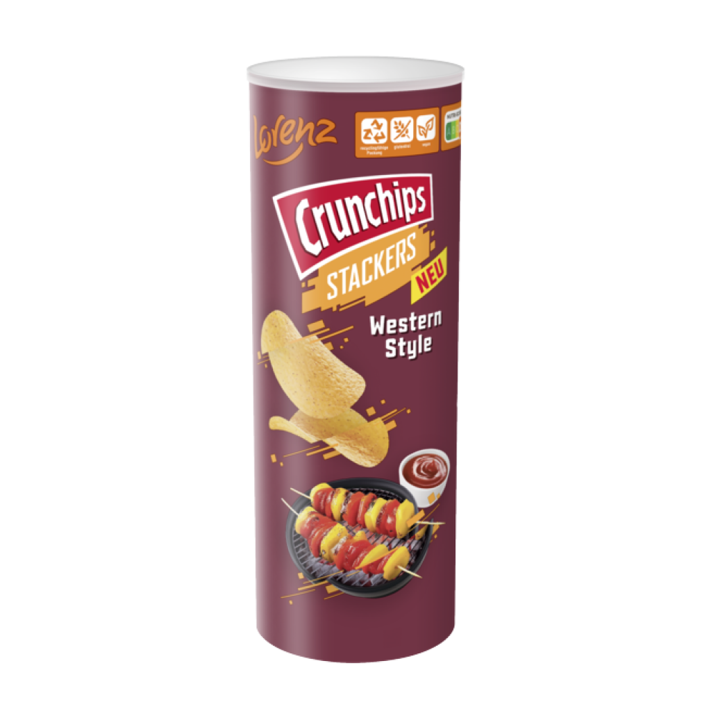 Crunchips Stackers Western Style