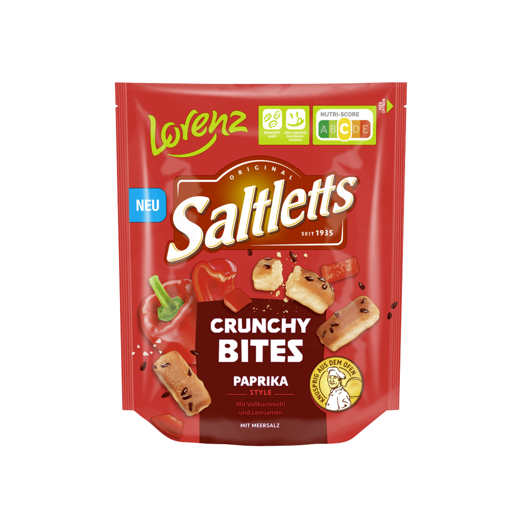 Saltletts Crunchy Bites Paprika