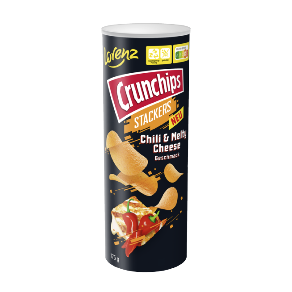 Crunchips Stackers Chili & Melty Cheese