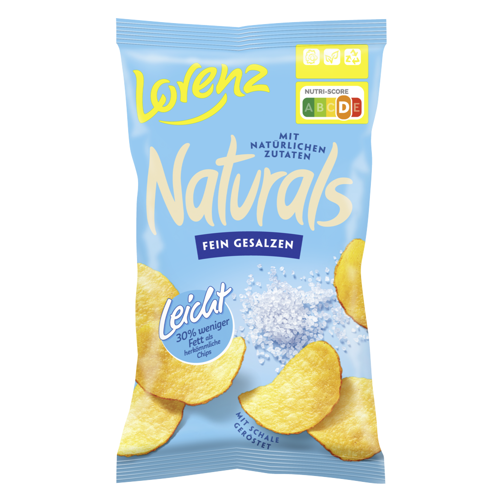 Naturals leicht fein gesalzen