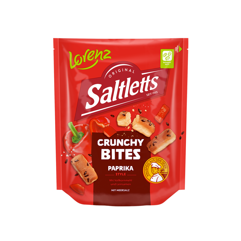 Saltletts Crunchy Bites Paprika Style