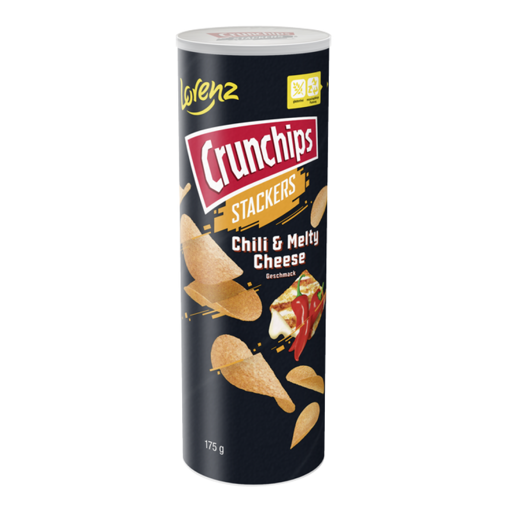 Crunchips Stackers Chili & Melty Cheese