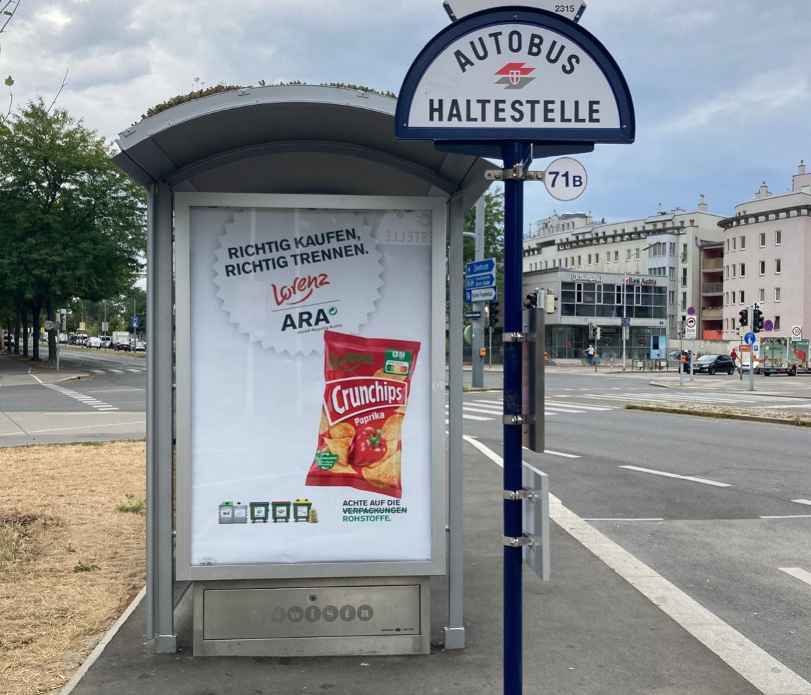 Out-of-Home Kampagne: ARA und Crunchips