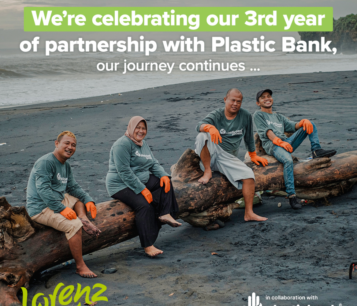 3rd year of partnership with Plastic Bank