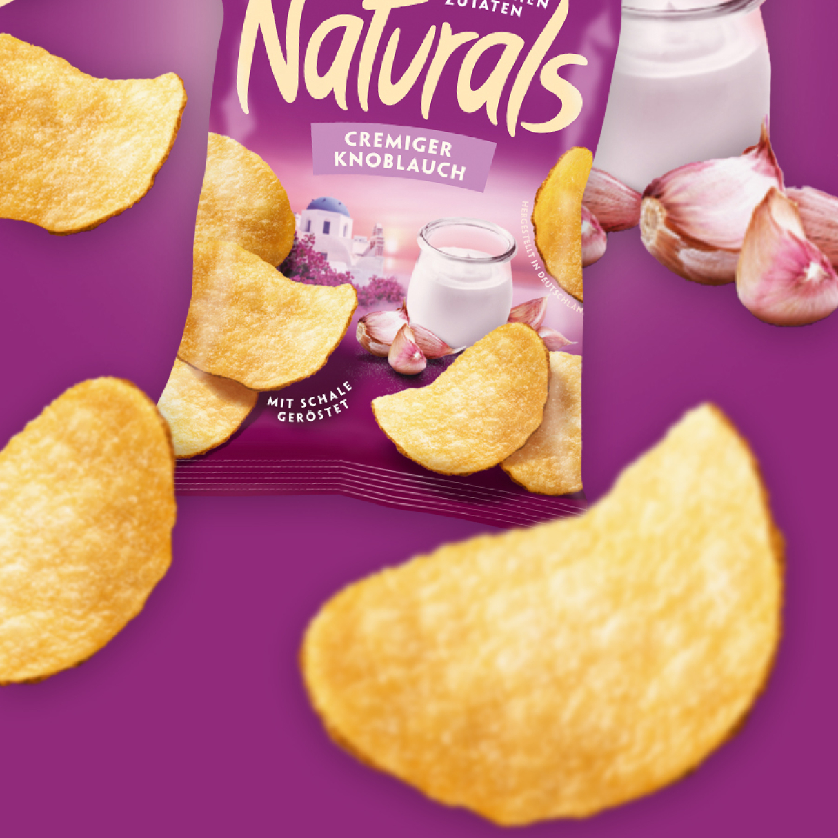 Naturals cremiger Knoblauch