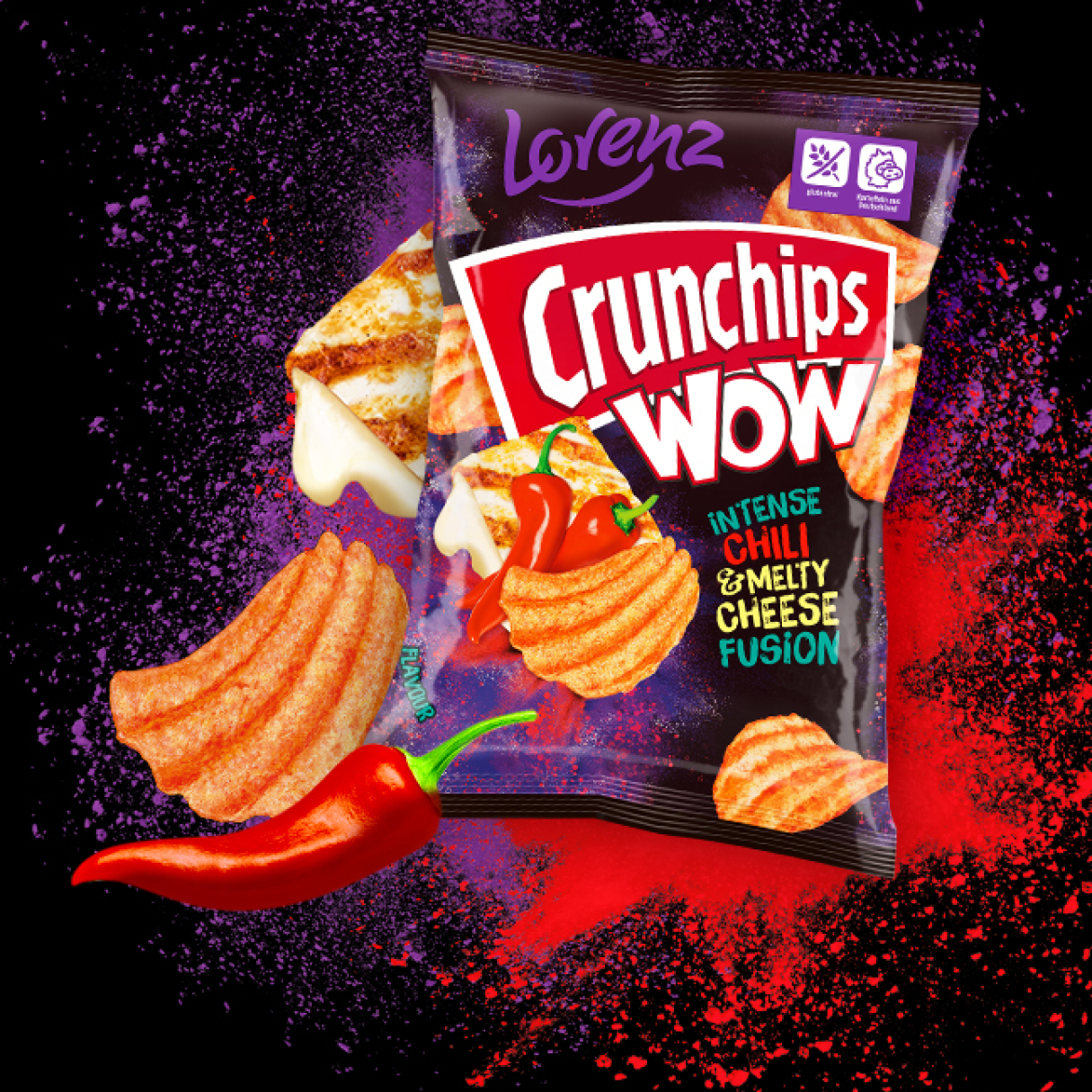 Crunchips WOW Chili & Melty Cheese