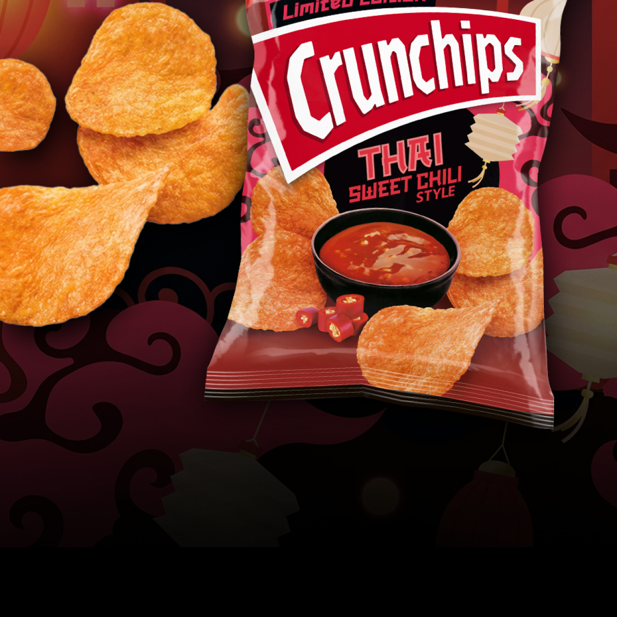 Crunchips Thai Sweet Chili Style