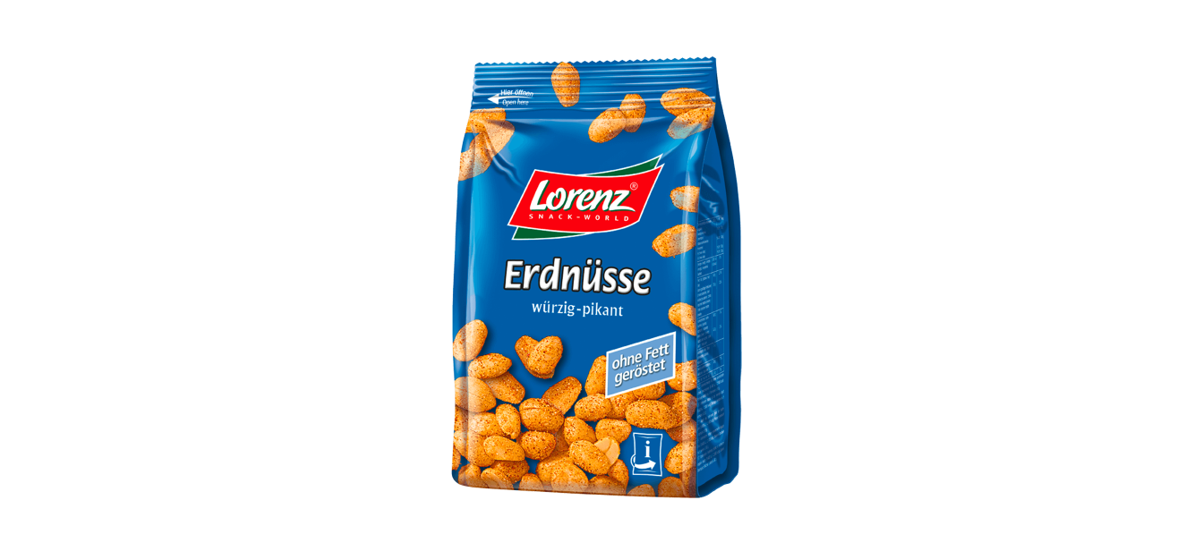 Erdnüsse würzig-pikant