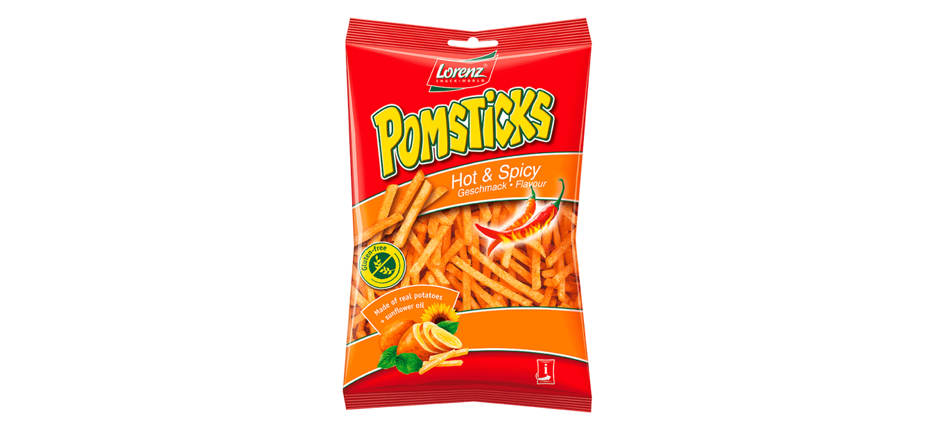 Pomsticks Hot & Spicy