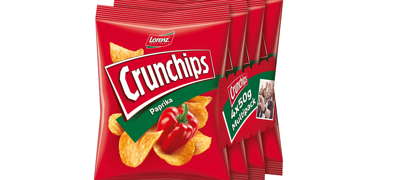 Crunchips Paprika Multipack
