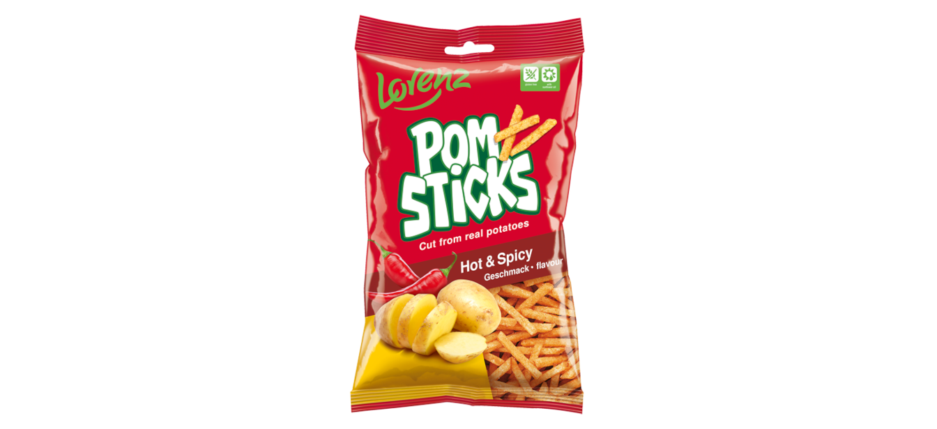 Pomsticks Hot & Spicy
