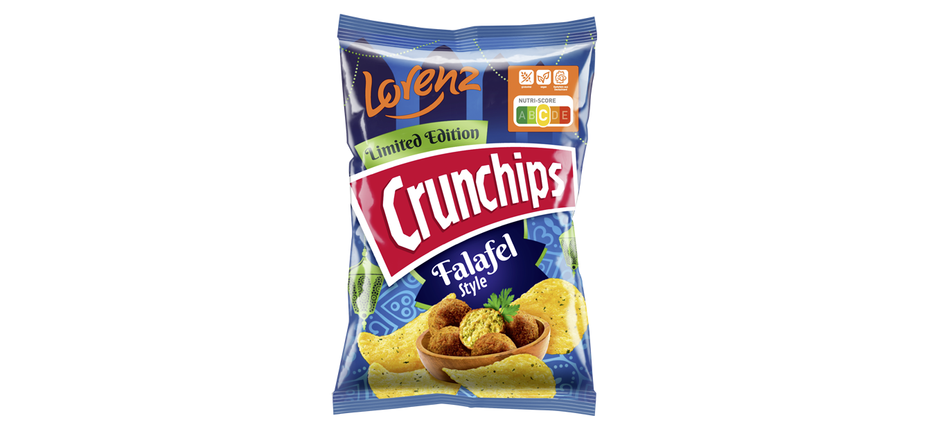 Crunchips Limited Edition Falafel Style