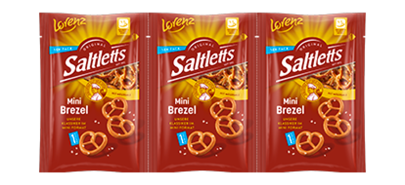 Saltletts Mini Brezel 3x40 g