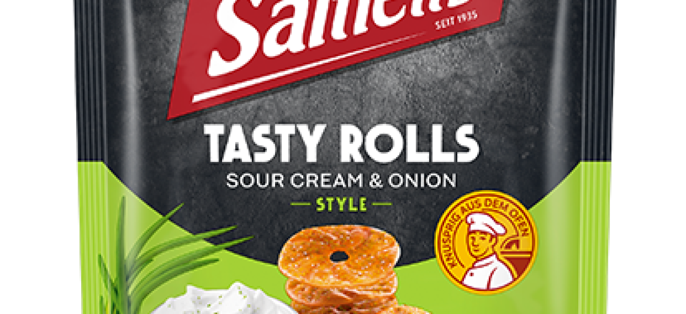 Saltletts Tasty Rolls Sour Cream & Onion Style