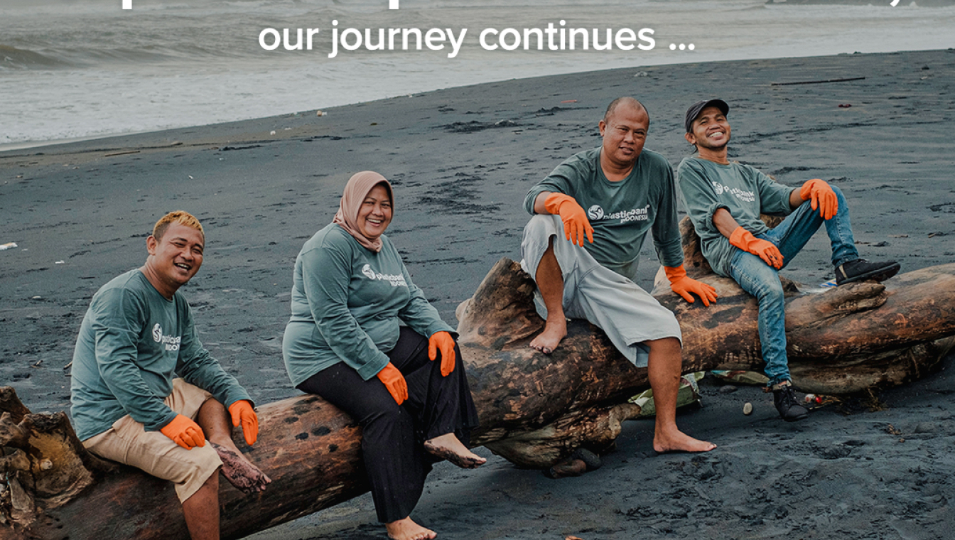 3rd year of partnership with Plastic Bank