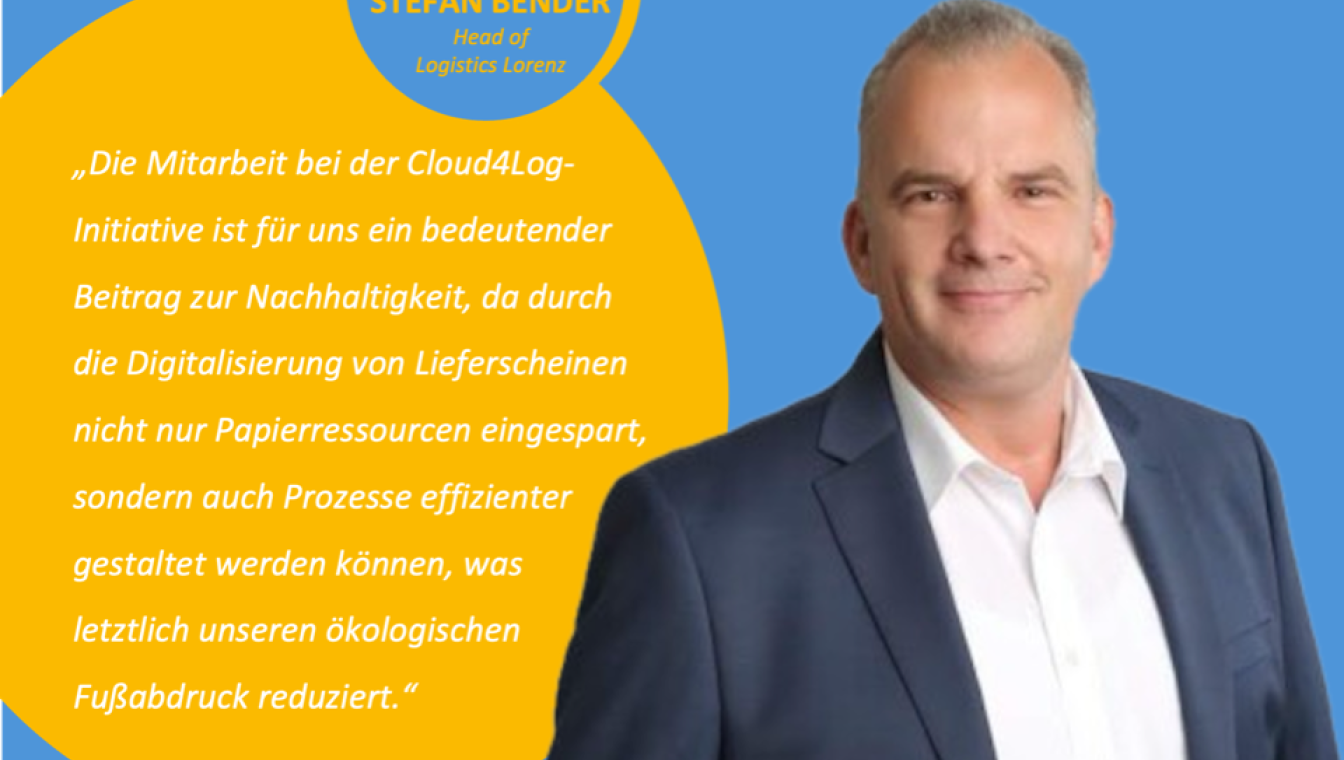 Ein erster Erfolg mit dem digitalen Lieferschein und Cloud4Log