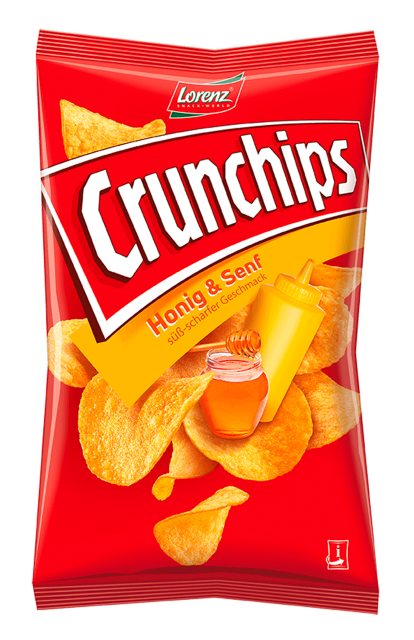 Crunchps Honig & Senf
