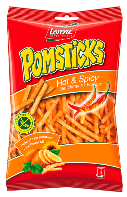 Pomsticks Hot & Spicy