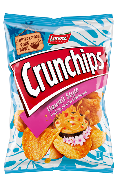Crunchips Limited Edition Hawaii Style