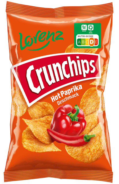 Crunchips Hot Paprika