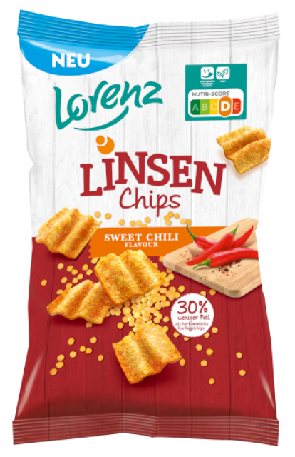 Linsen Chips Sweet Chili