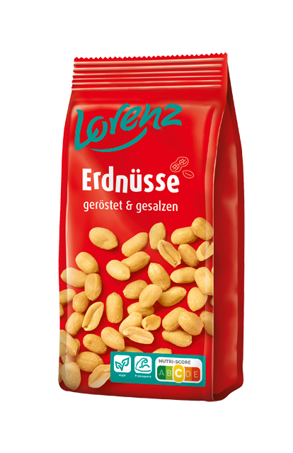 Erdnüsse gesalzen