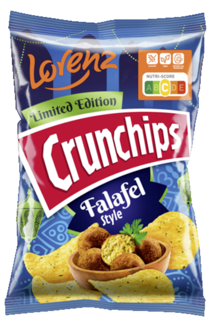Crunchips Limited Edition Falafel Style