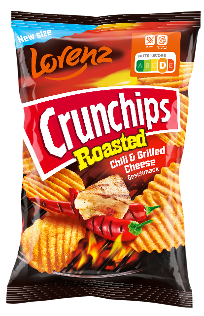 Crunchips Roasted Chili and Grilled Cheese