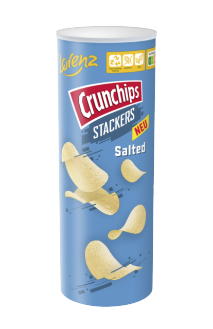 Crunchips Stackers salted