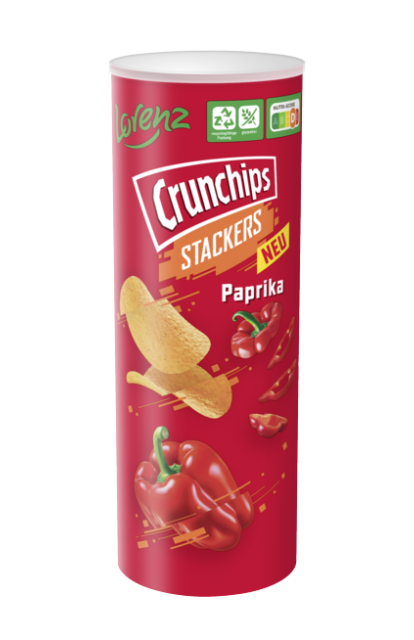 Crunchips Stackers paprika