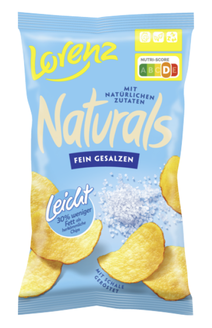 Naturals leicht fein gesalzen