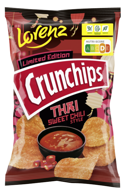 Crunchips Limited Edition Thai Sweet Chile Style