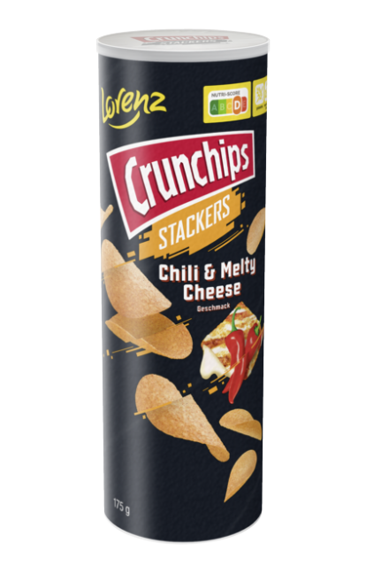 Crunchips Stackers Chili & Melty Cheese