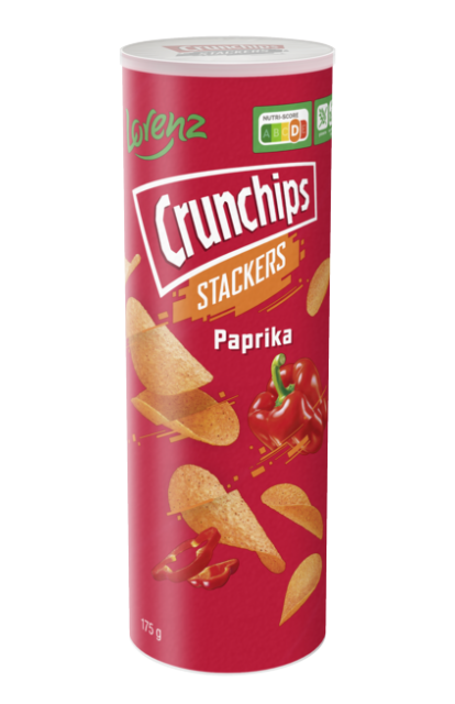 Crunchips Stackers Paprika 