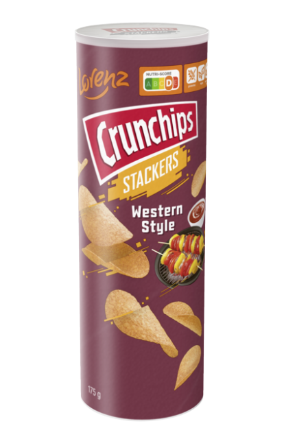 Crunchips Stackers Western Style