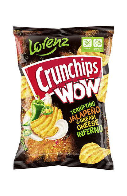 Crunchips WOW Terrifying Jalapeño & Cream Cheese
