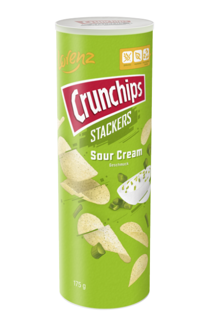 Crunchips Stackers Sour Cream