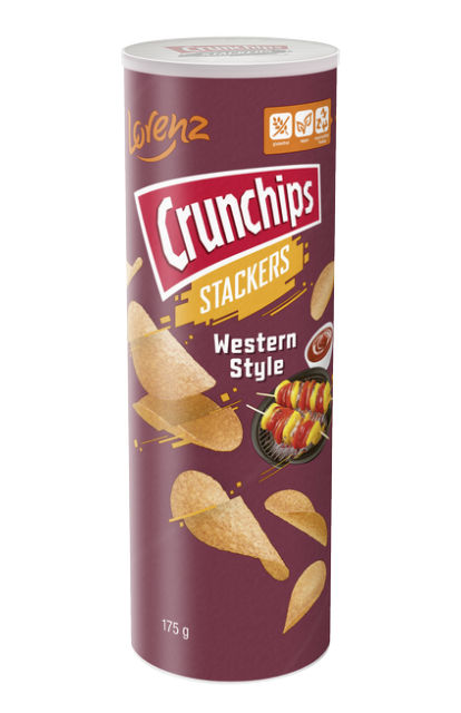 Crunchips Stackers Western Style