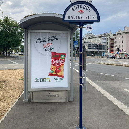 Out-of-Home Kampagne: ARA und Crunchips