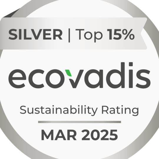 ecovadis silbermedaille für Lorenz
