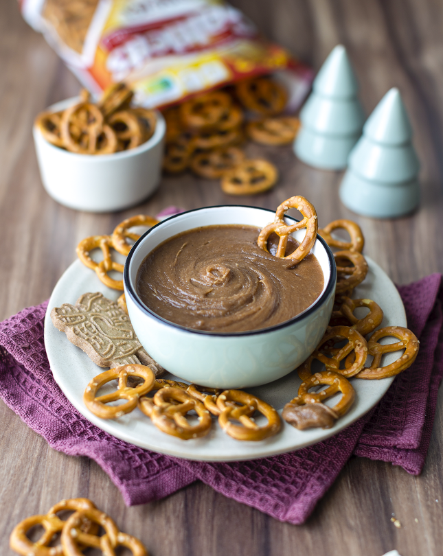 Spekulatiuscreme mit Brezeln