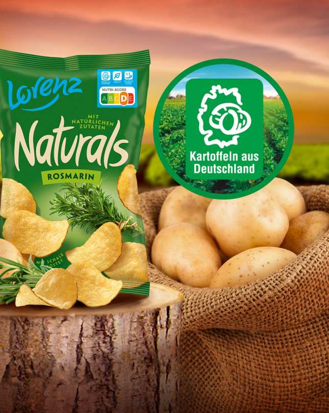 Naturals nutzt deutsche Kartoffeln